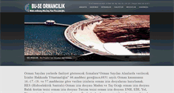 Desktop Screenshot of buseormancilik.com